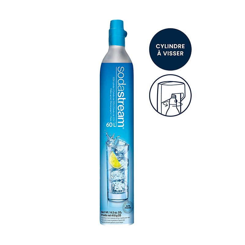 Cylindre Supplementaire Co2 Sodastream A Visser Original Bon état -  reconditionné disponible sur Electro Depot